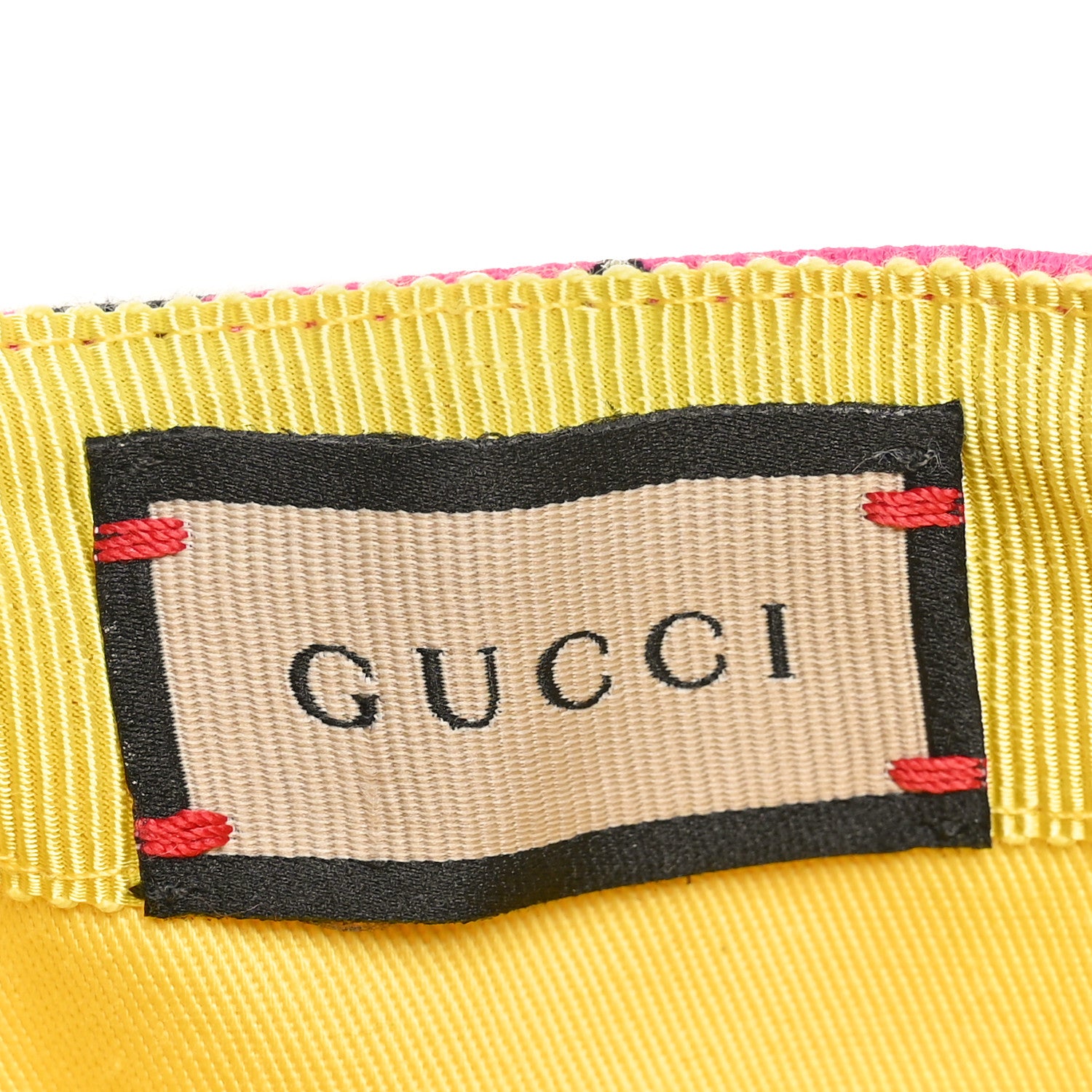 Gucci x MLB Drill Leopard Printed NY Mets Baseball Hat M Fucsia Multicolor 16 of 17