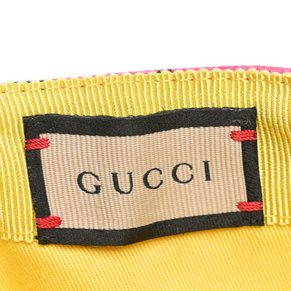Gucci x MLB Drill Leopard Printed NY Mets Baseball Hat M Fucsia Multicolor 16 of 17