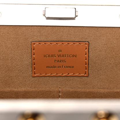 Louis Vuitton Calfskin Transformed Monogram Time Trunk Crown Frame Bag 6 of 12