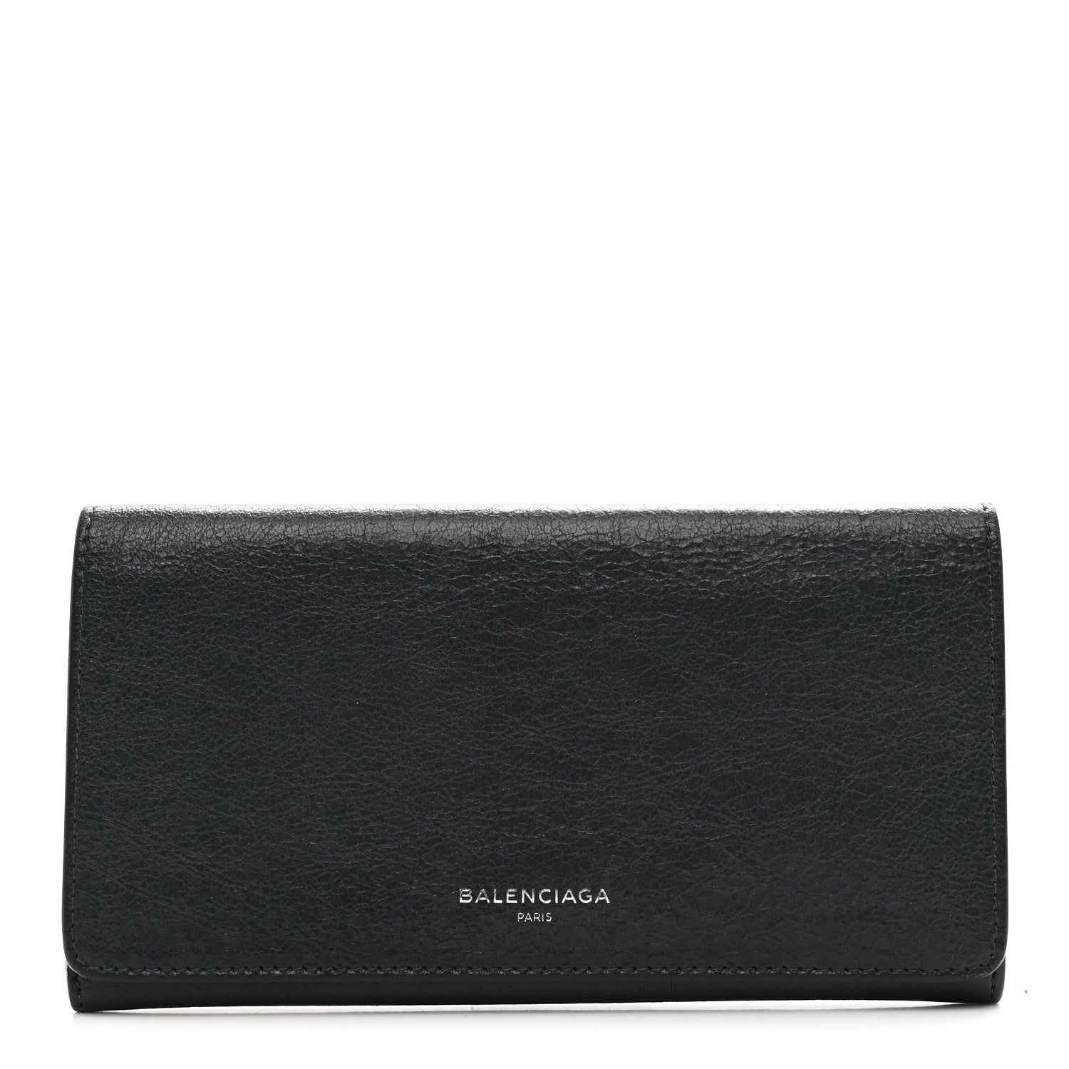 Balenciaga Agneau Arena Long Wallet Anthracite 1 of 8