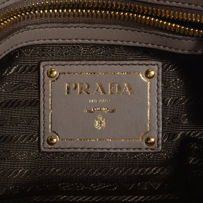 Prada Nappa Antique Bow Clutch Bambu 6 of 10
