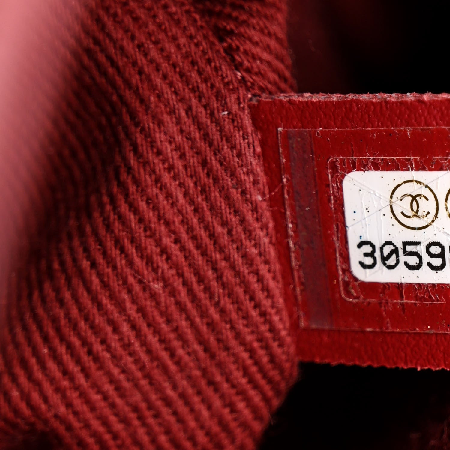 Chanel Caviar Quilted Small Coco Handle Flap Burgundy 7 of 10