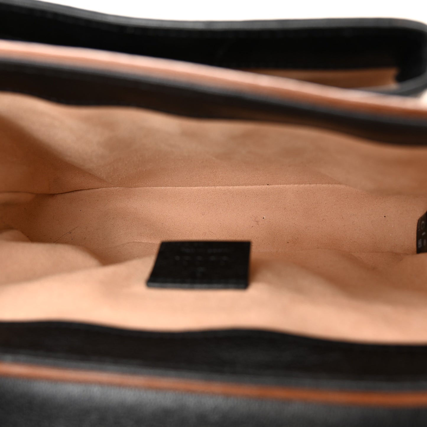GG Supreme Monogram New Sakai Lux Calfskin Mini Padlock Flap Pocket Shoulder Bag Beige Ebony Black Cuir