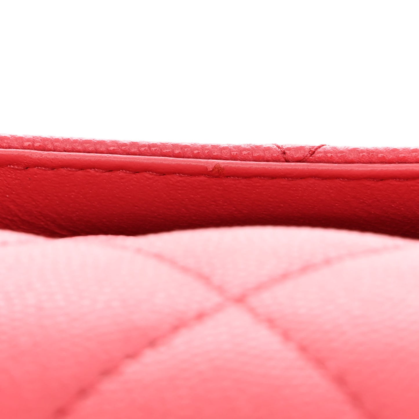 Caviar Quilted Jumbo Double Flap Dark Pink