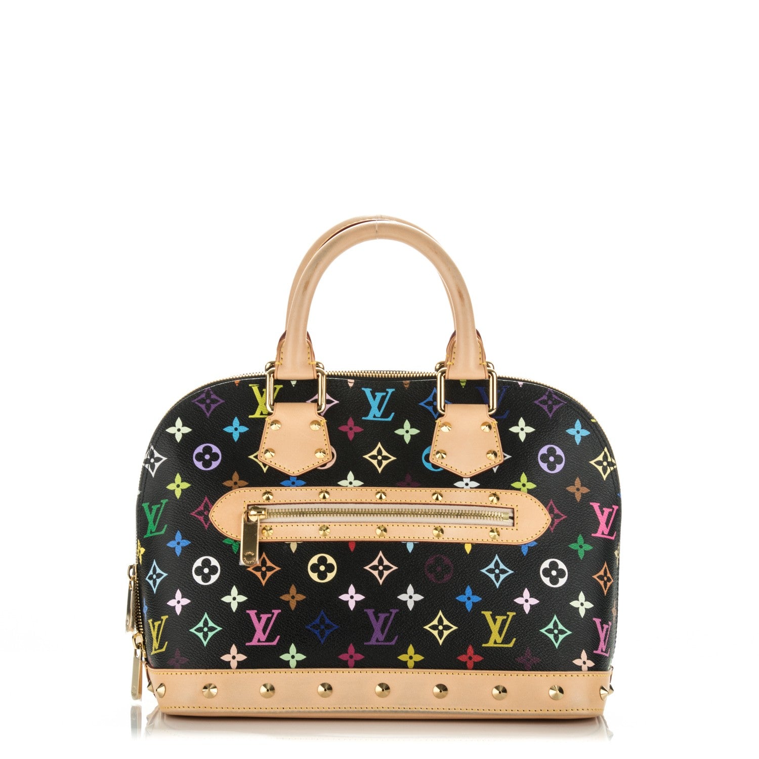 Louis Vuitton Monogram Multicolor Alma Black 1 of 6
