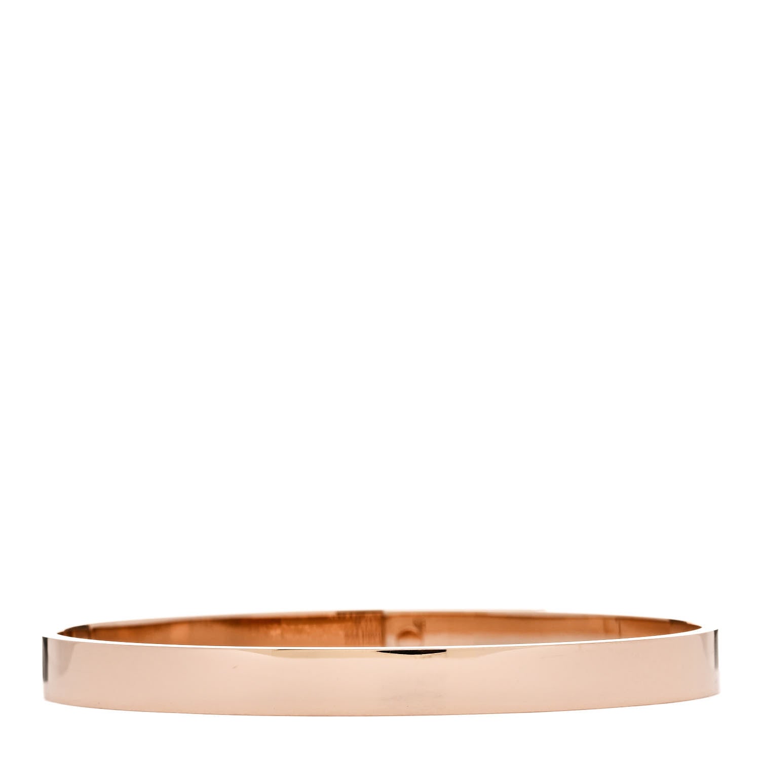 Hermes 18K Rose Gold Diamond PM Kelly Bracelet SH 2 of 4