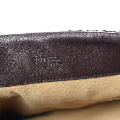 Bottega Veneta Nappa Intrecciato Flap Shoulder Bag Ebano 6 of 10