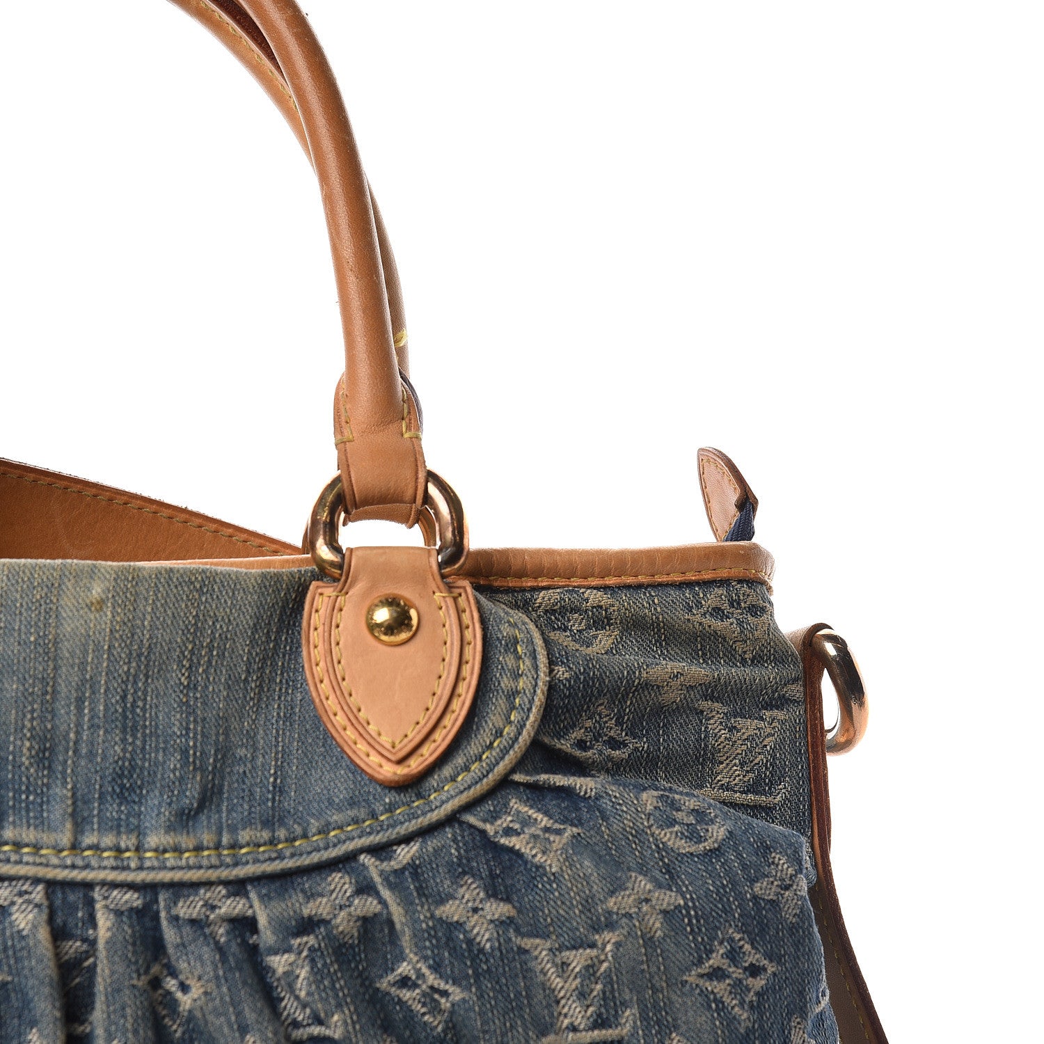 Louis Vuitton Denim Neo Cabby MM Blue 24 of 24
