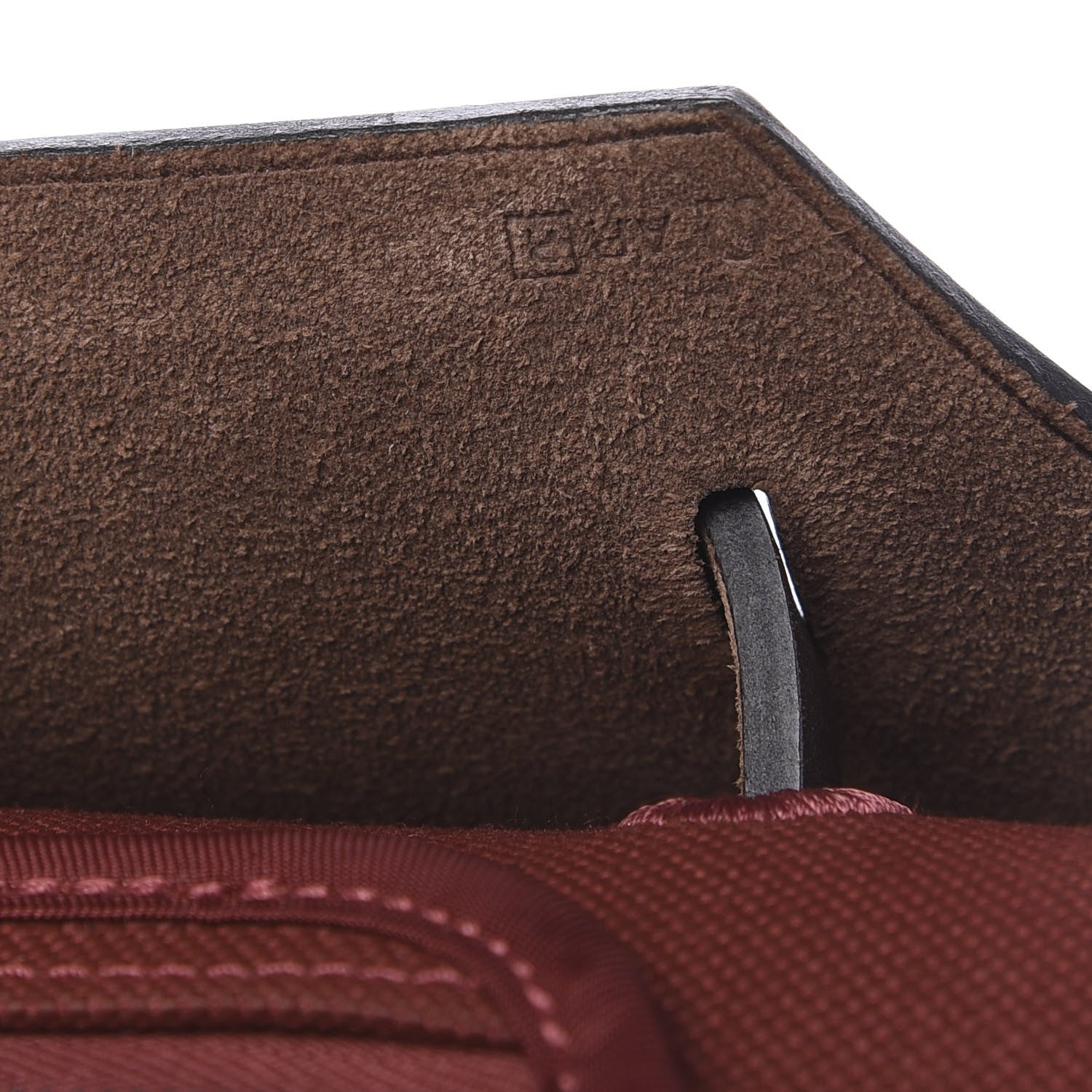Hermes Toile Vache Hunter Herbag Zip 39 MM Rouge H Ebene 11 of 11