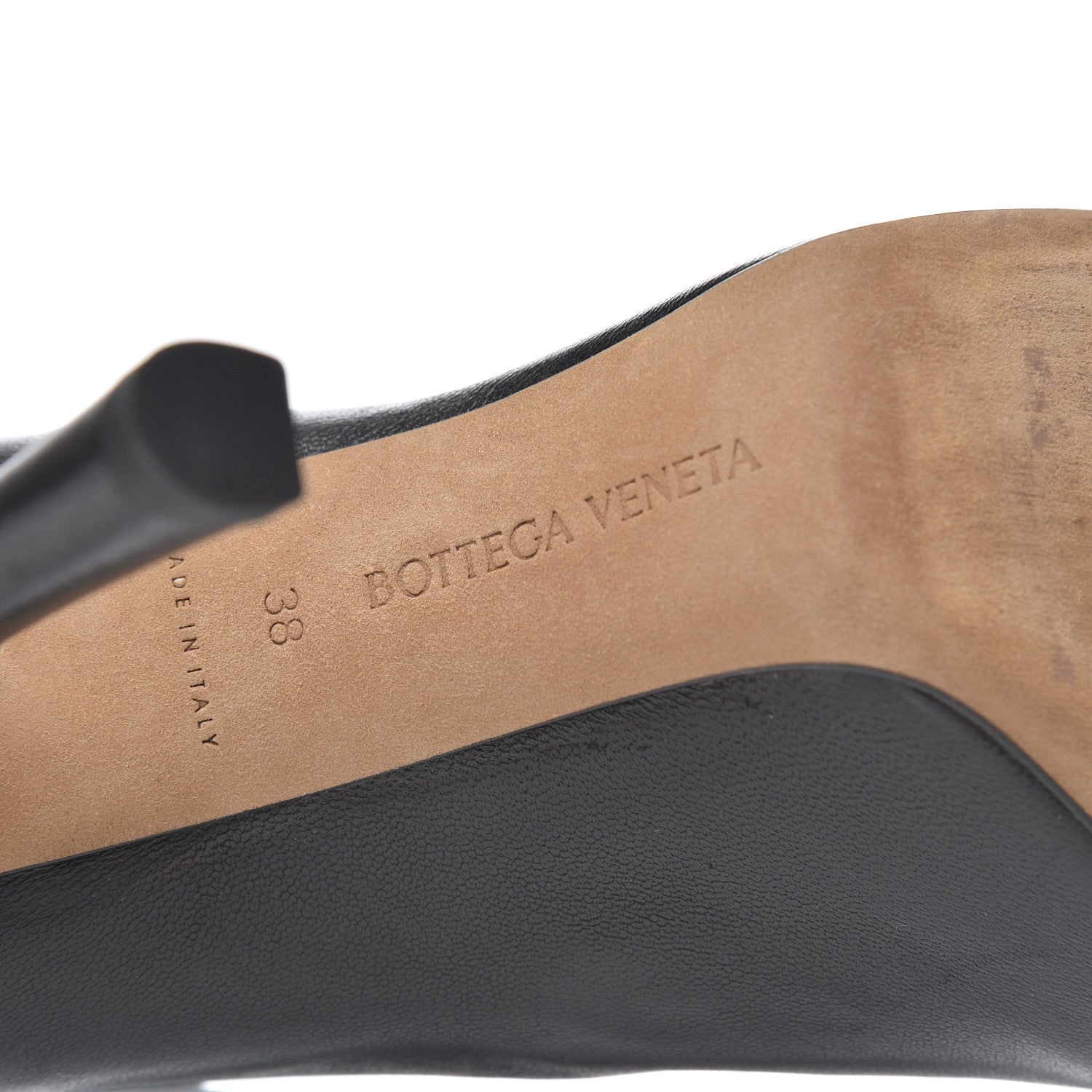 Bottega Veneta Nappa Platform Square Toe Ankle Boots 38 Black 7 of 16
