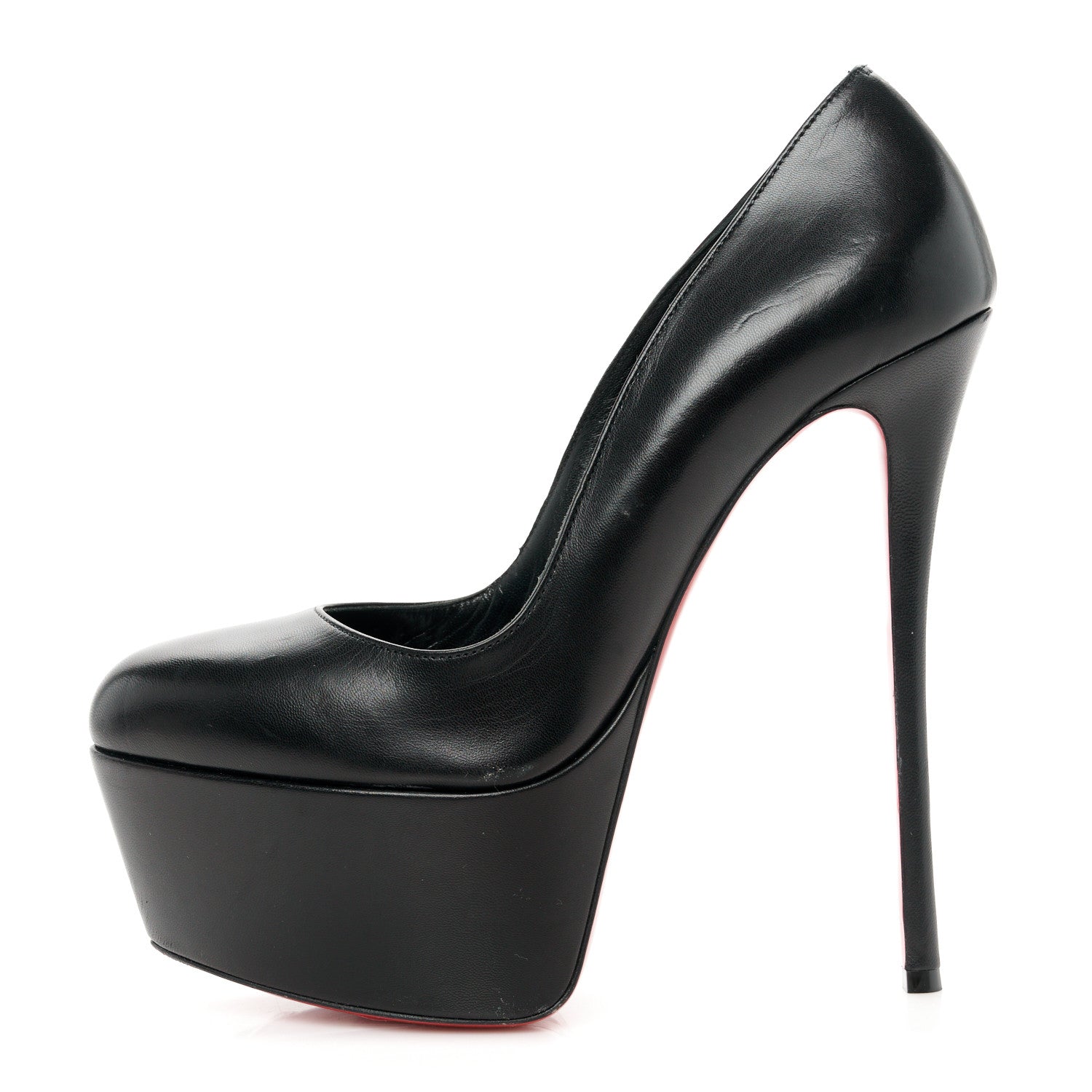 Christian Louboutin Kid Dolly 160 Pumps 38.5 Black 1 of 8