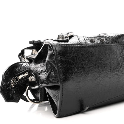 Balenciaga Agneau Arena Neo Cagole Handbag XS Black 7 of 8