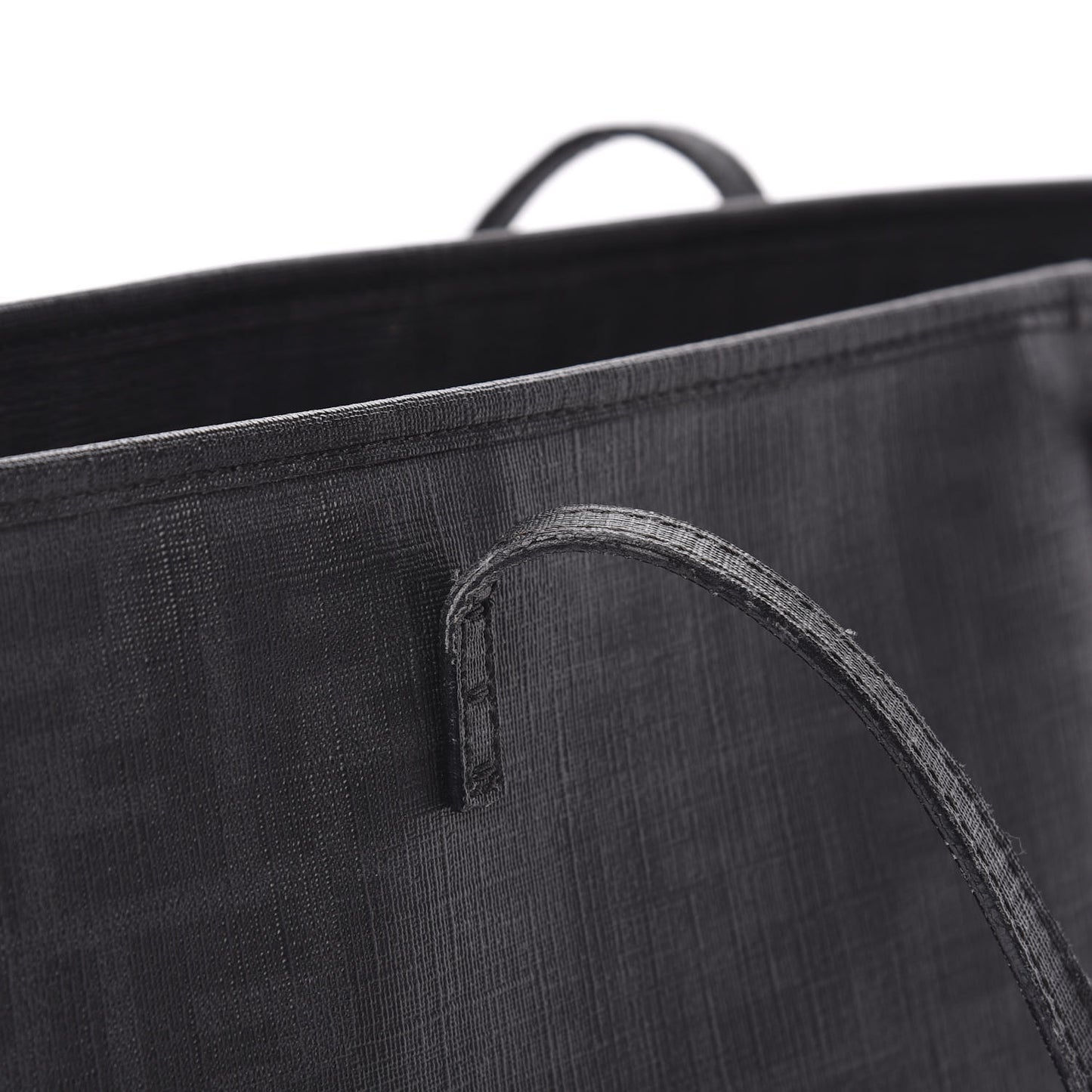 Zucca Spalmati Small Roll Tote Black