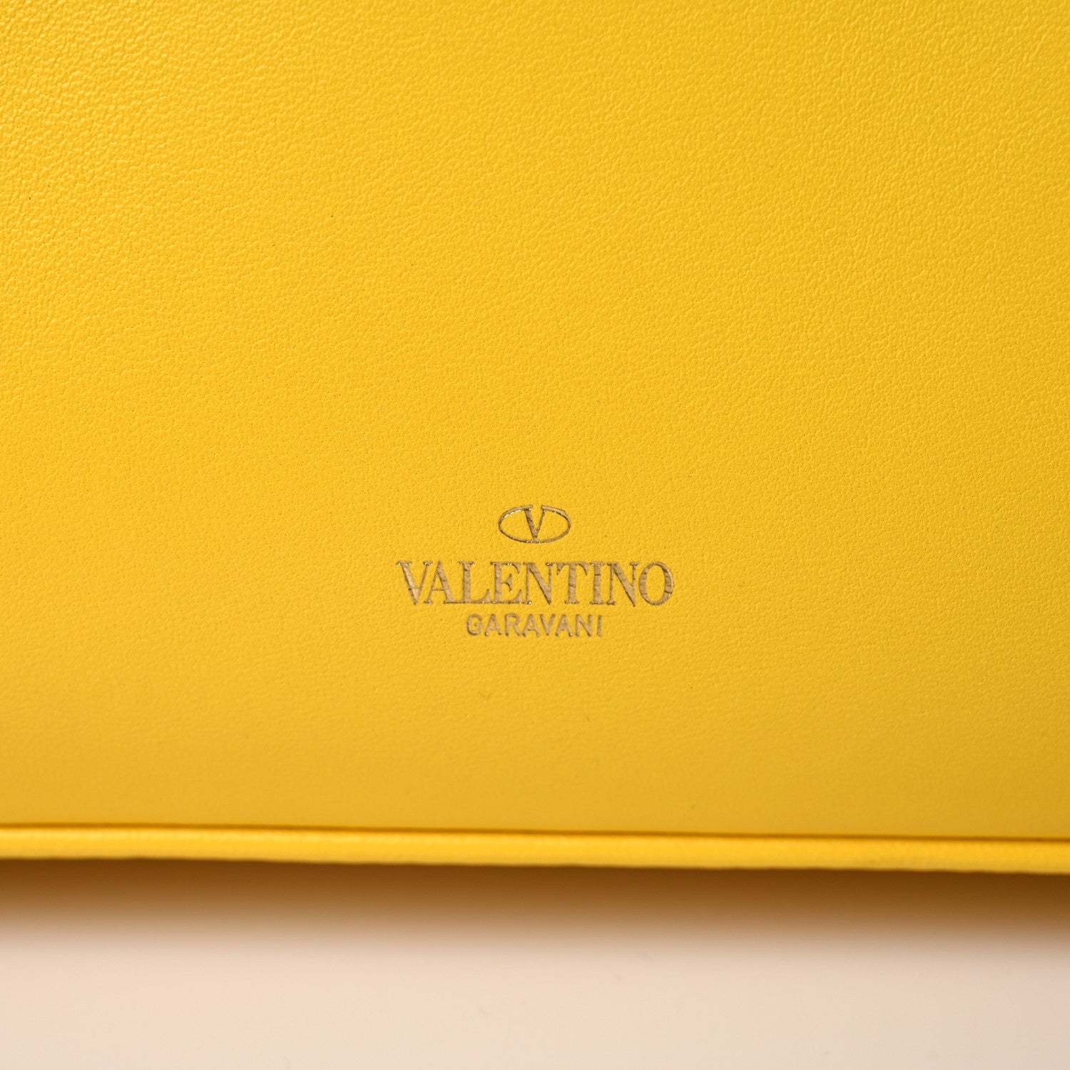 Valentino Garavani Nappa Stud Sign Hobo Bright Lemon 12 of 14