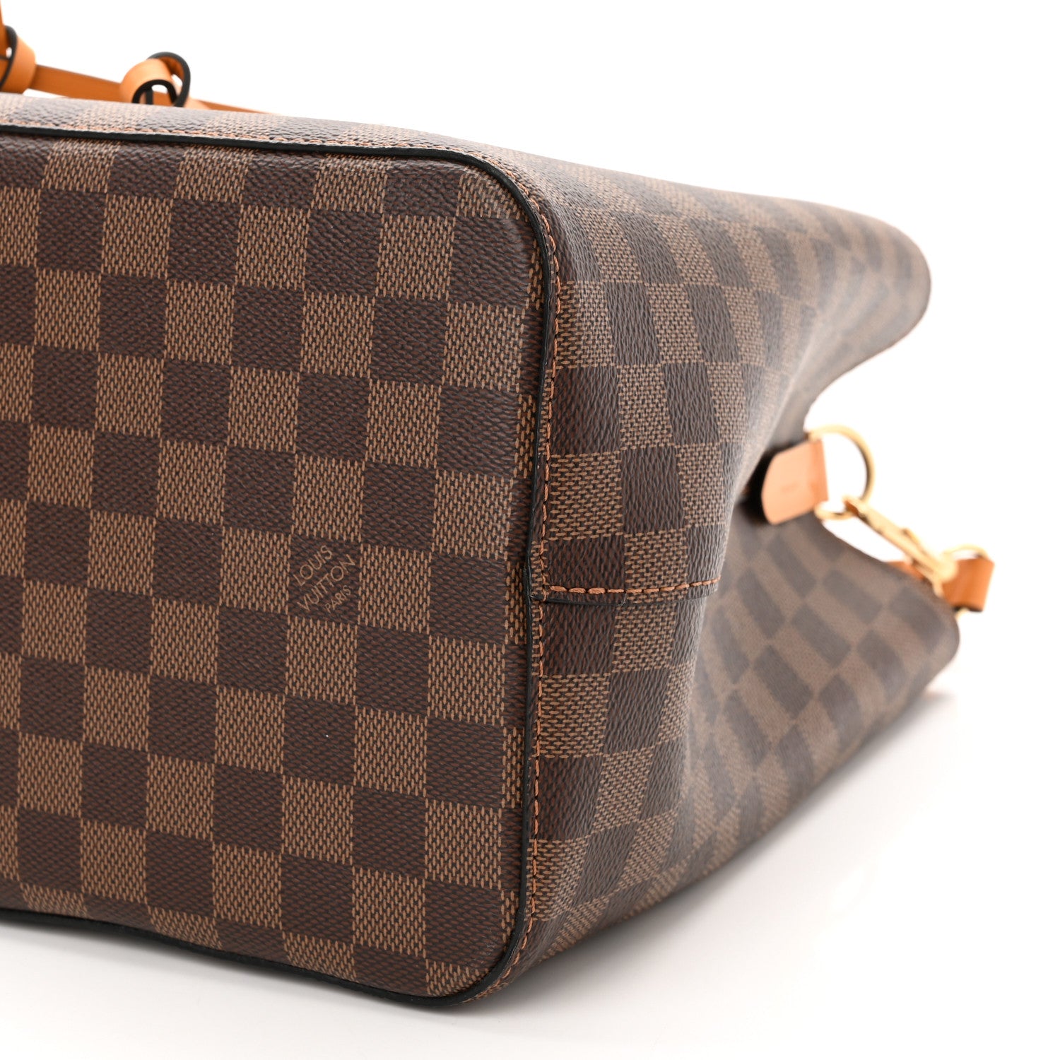 Louis Vuitton Damier Ebene Neonoe MM Safran 10 of 10