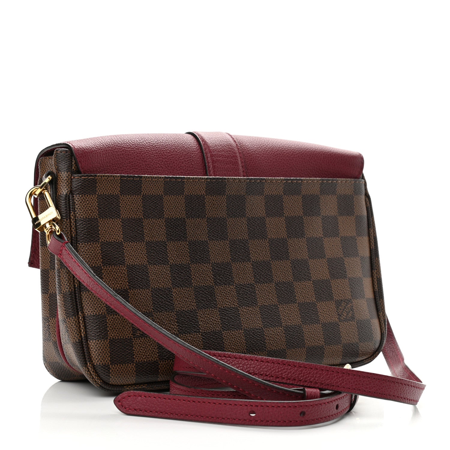 Louis Vuitton Damier Ebene Clapton Raisin 3 of 10