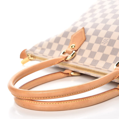 Louis Vuitton Damier Azur Saleya MM 9 of 12