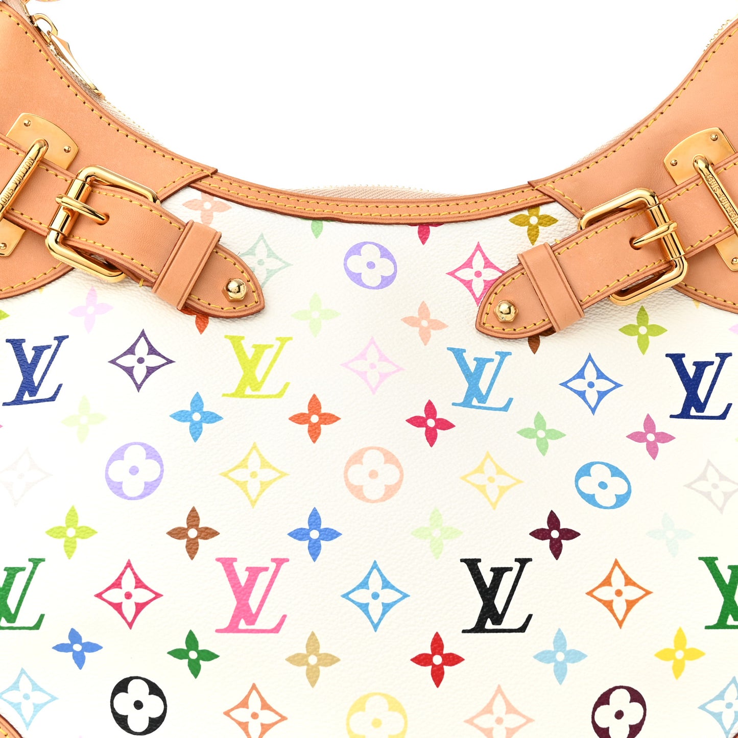Monogram Multicolor Greta White