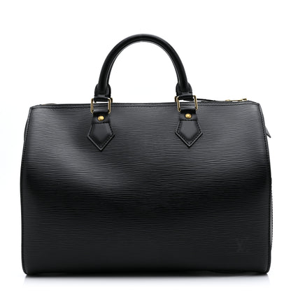Louis Vuitton Epi Speedy 30 Black 1 of 10