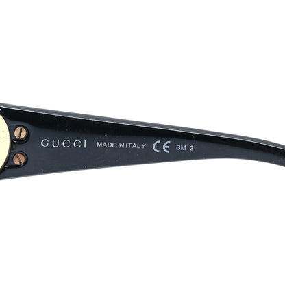 Gucci Acetate Crystal GG Sunglasses GG3578/S Black 6 of 7