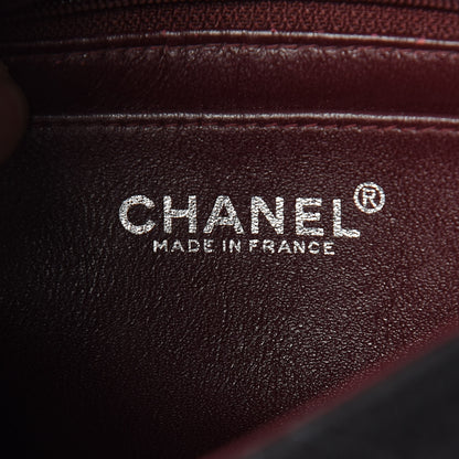 Chanel Jersey Quilted Mini Square Flap Black 6 of 9