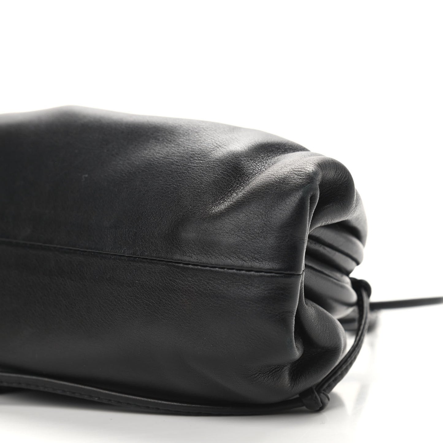 Butter Calfskin The Mini Pouch Black