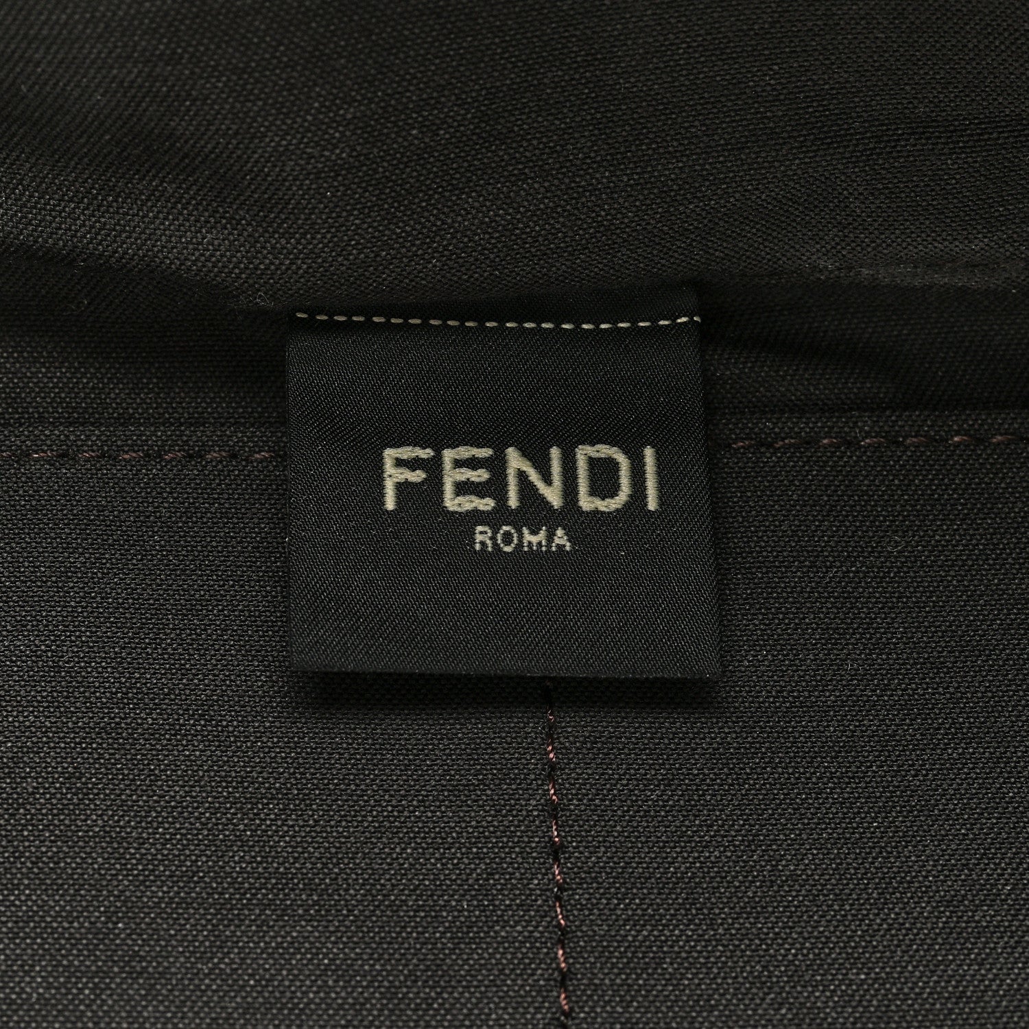 Fendi Sheepskin Baguette Bread Pouch Beige Panna 6 of 10