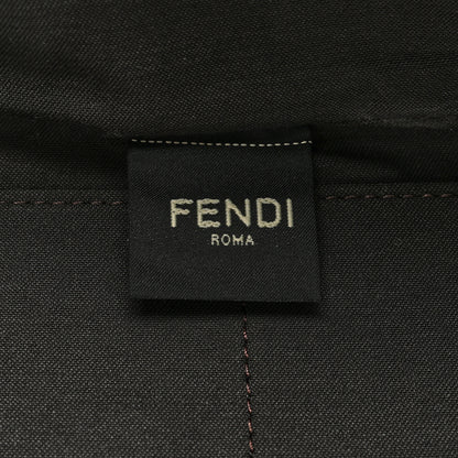 Fendi Sheepskin Baguette Bread Pouch Beige Panna 6 of 10