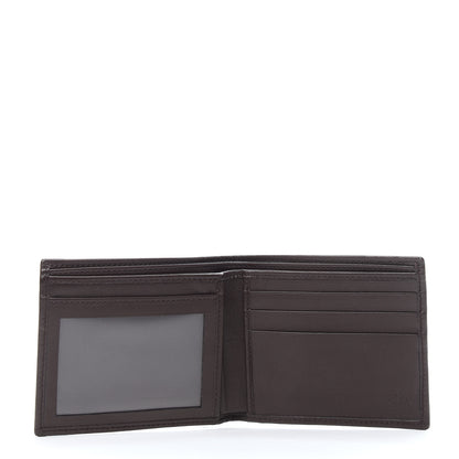 Gucci Guccissima Web Bi-Fold Wallet Dark Brown 5 of 6