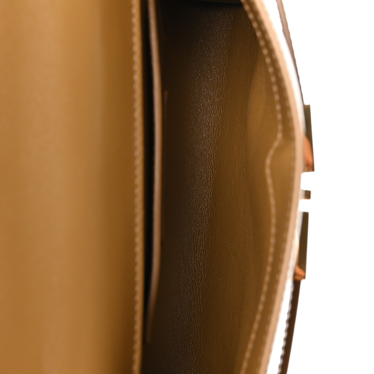 Saint Laurent Smooth Calfskin Mini Manhattan Shoulder Bag Tabac Brown 5 of 10