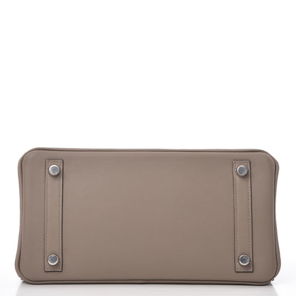 Hermes Swift Birkin 25 Gris Asphalte 6 of 33