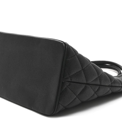 Chanel Caviar Quilted Medallion Tote Black 10 of 10