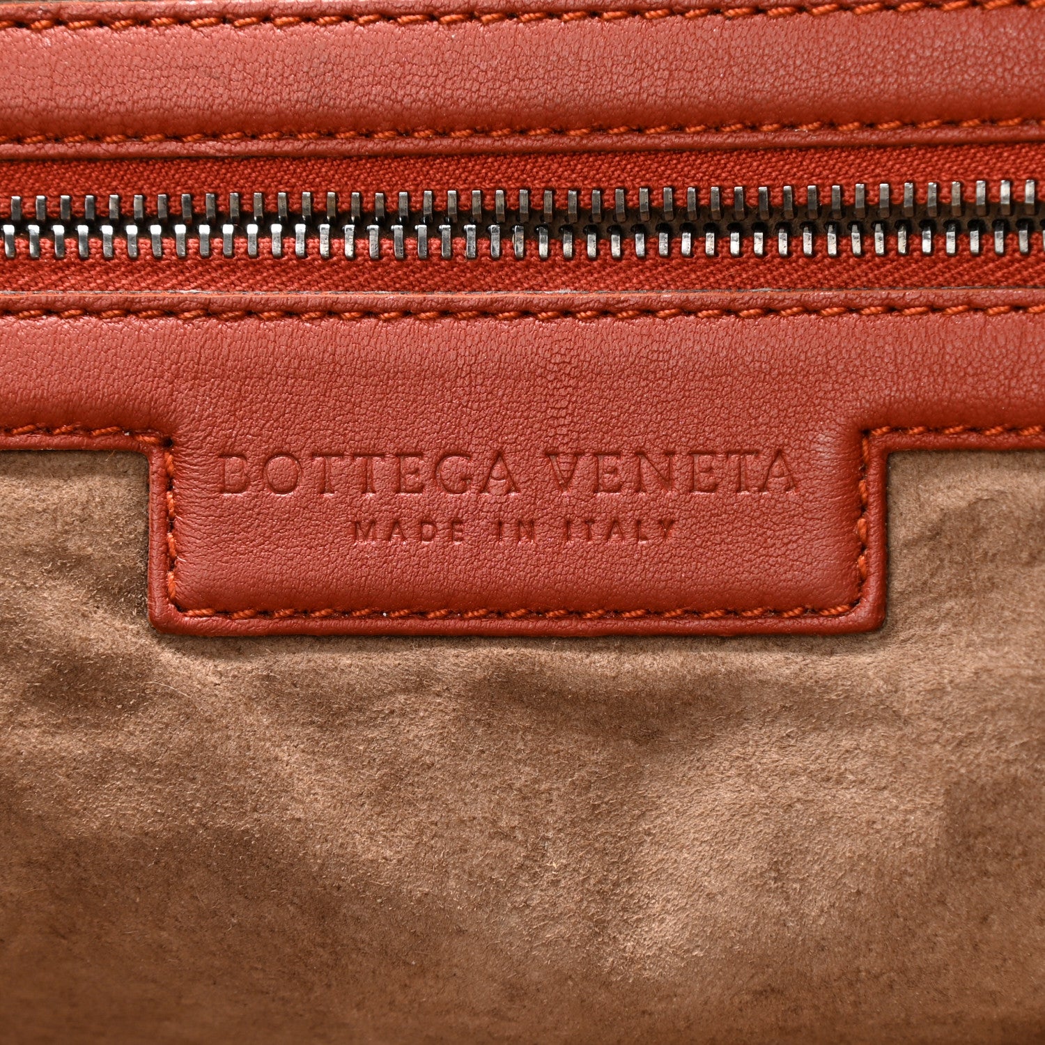 Bottega Veneta Nappa Intrecciato Nodini Crossbody Messenger Terracota 6 of 11