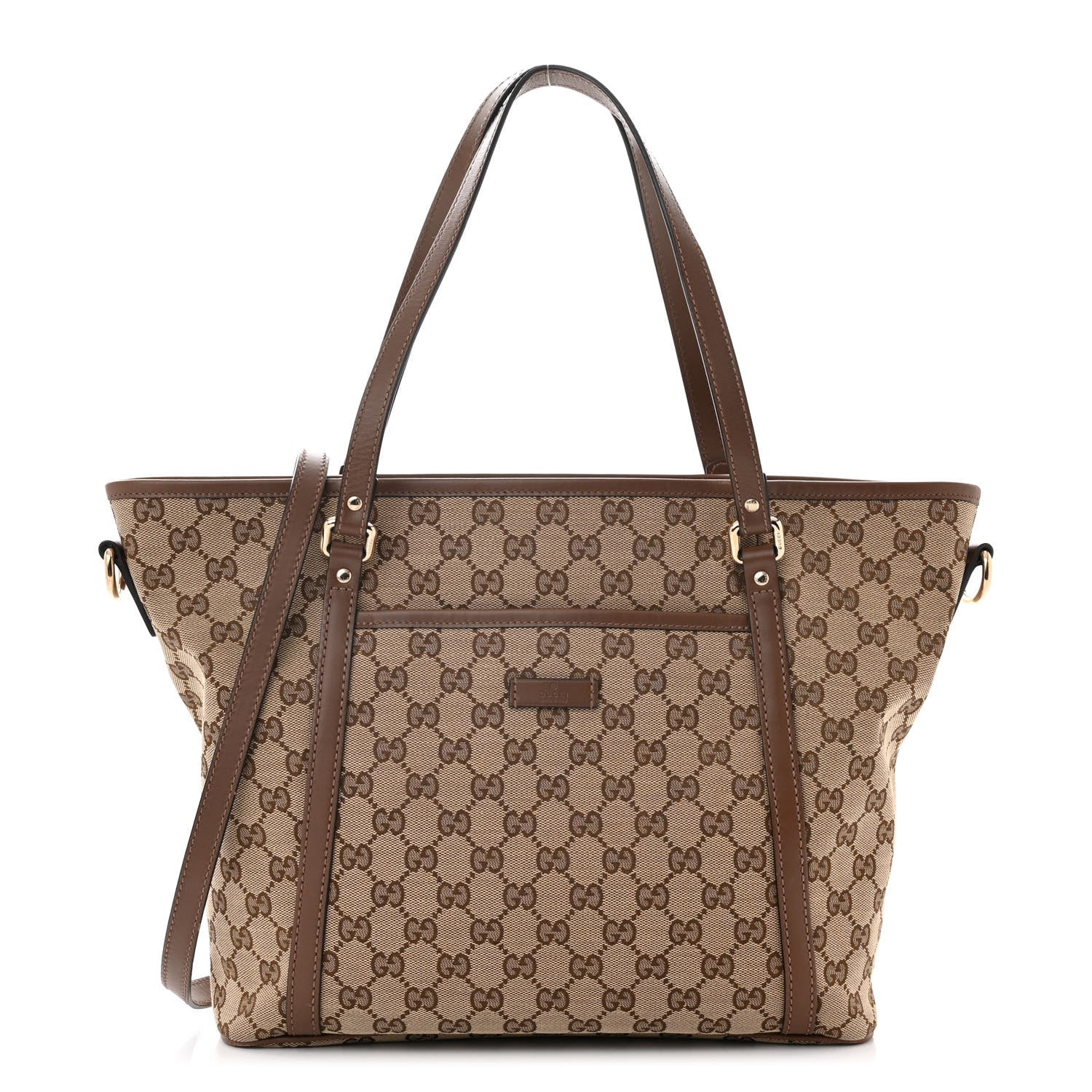 Gucci GG Supreme Monogram Medium Joy Tote Brown 1 of 11