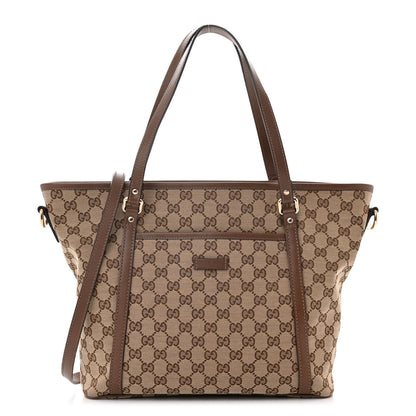 Gucci GG Supreme Monogram Medium Joy Tote Brown 1 of 11