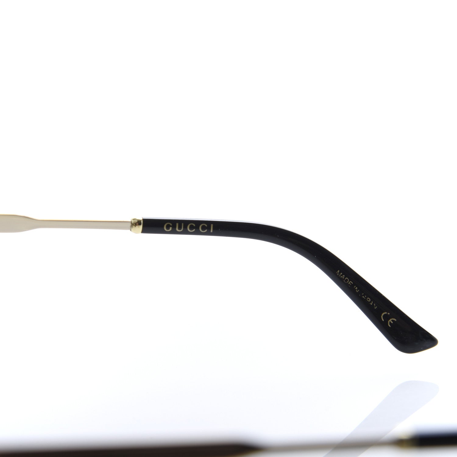 Gucci Acetate Web Sunglasses GG0204SK Tortoise 5 of 8