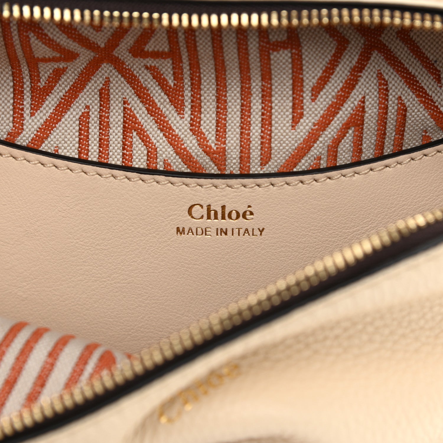 Chloe Calfskin Mini Daria Chain Bag Light Beige 7 of 10