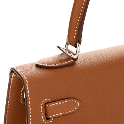Hermes Epsom Kelly Sellier 25 Gold 9 of 12