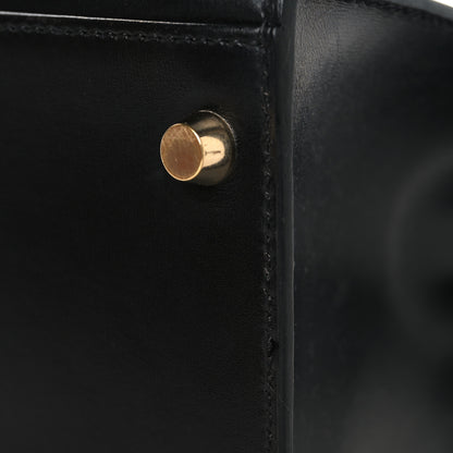 Hermes Box Kelly Sellier 28 Black 13 of 15