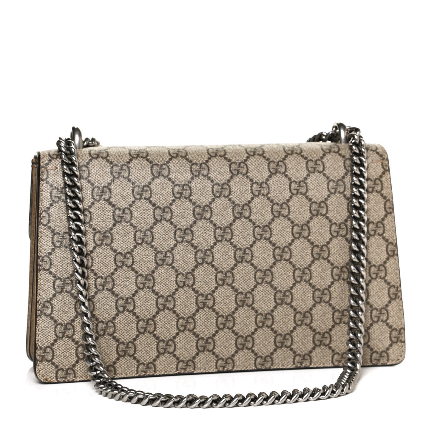 GG Supreme Monogram Small Dionysus Shoulder Bag Taupe