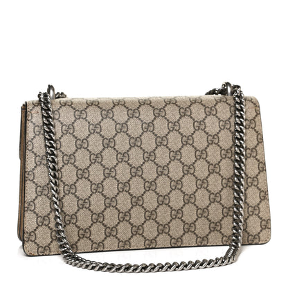 Gucci GG Supreme Monogram Small Dionysus Shoulder Bag Taupe 3 of 11