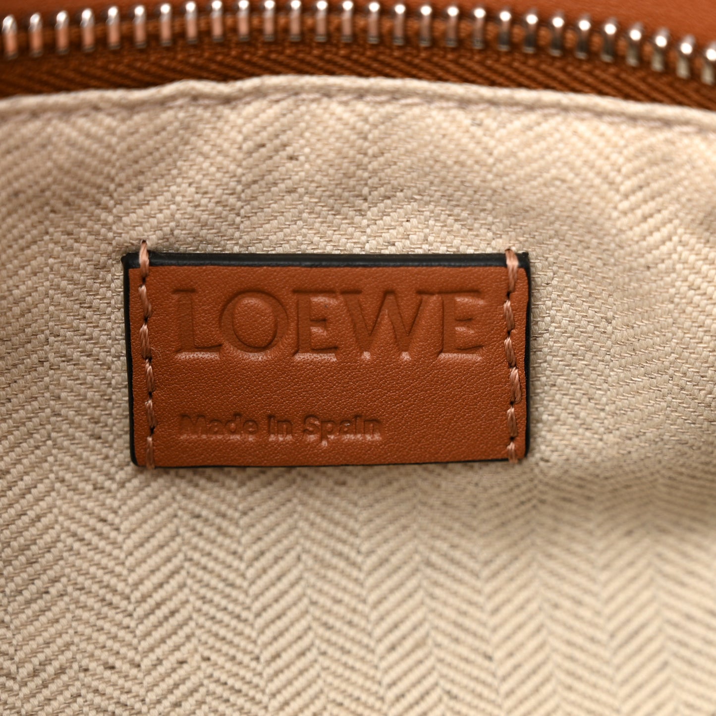 Calfskin Small Puzzle Bag Tan