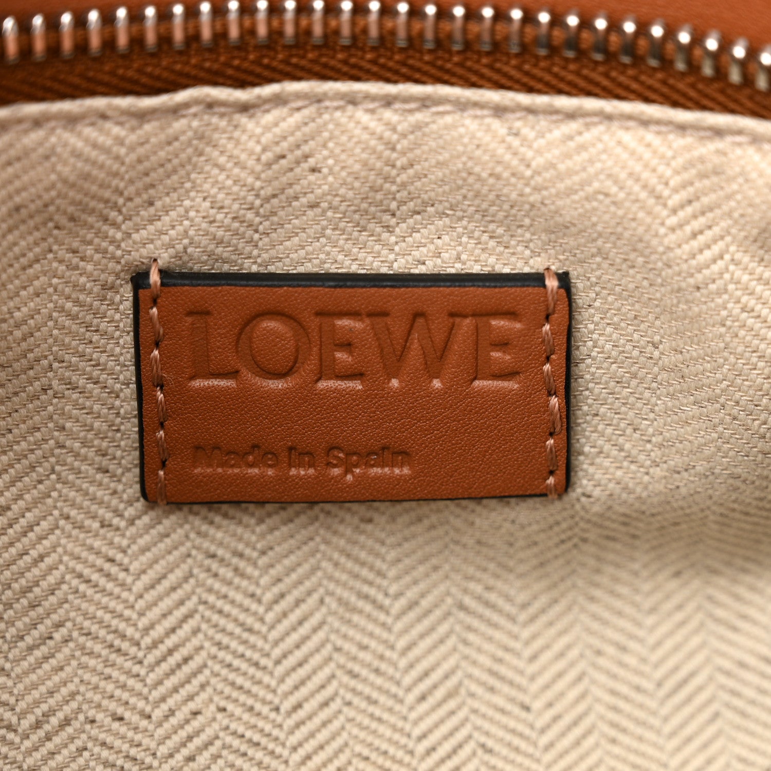 Loewe Calfskin Small Puzzle Bag Tan 6 of 9
