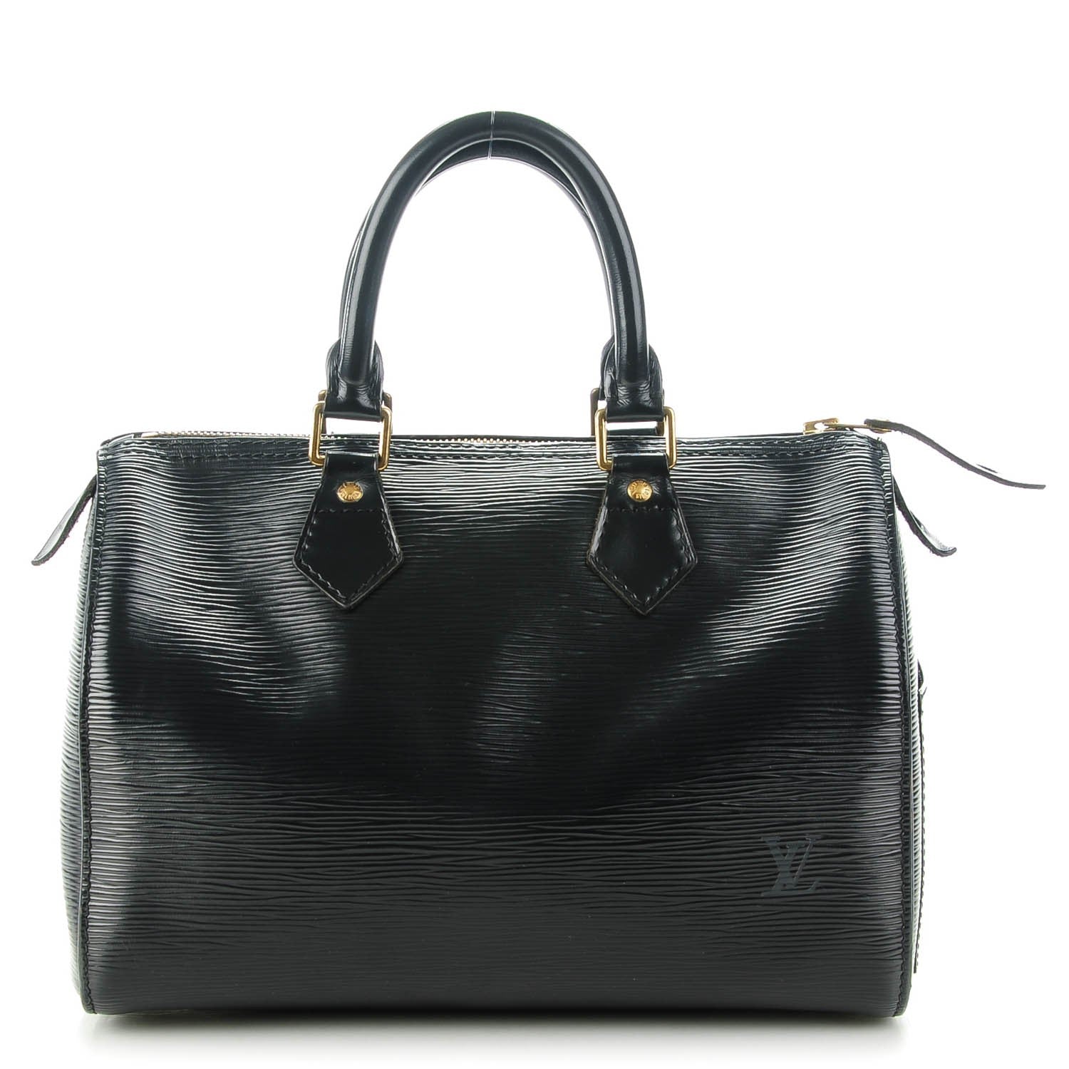 Louis Vuitton Epi Speedy 25 Black 1 of 8