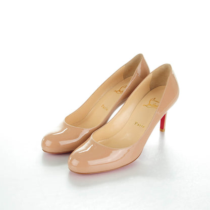 Christian Louboutin Patent Simple 70 Pumps 39 Nude 3 of 7