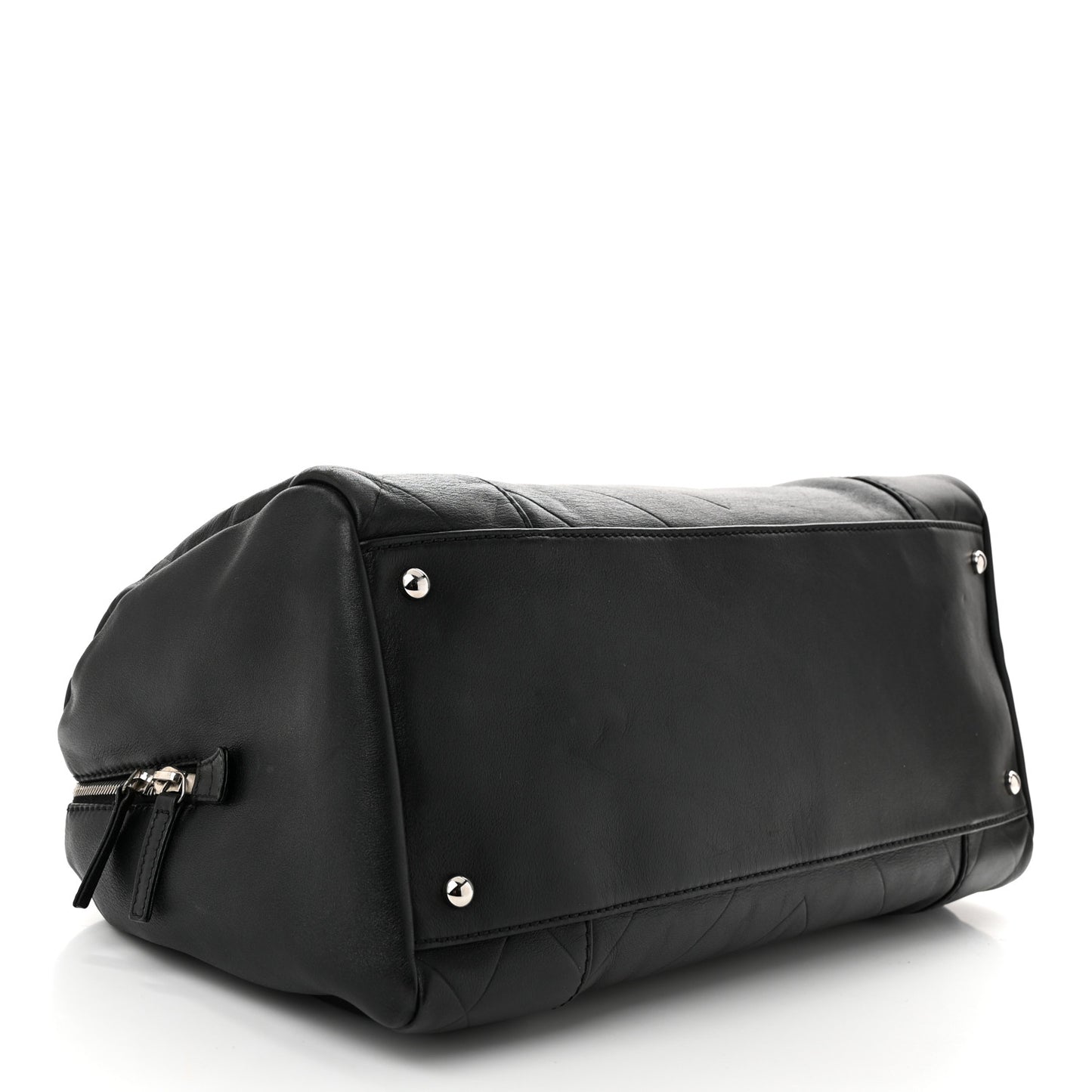 Calfskin CC Chevron All Day Long Boston Black