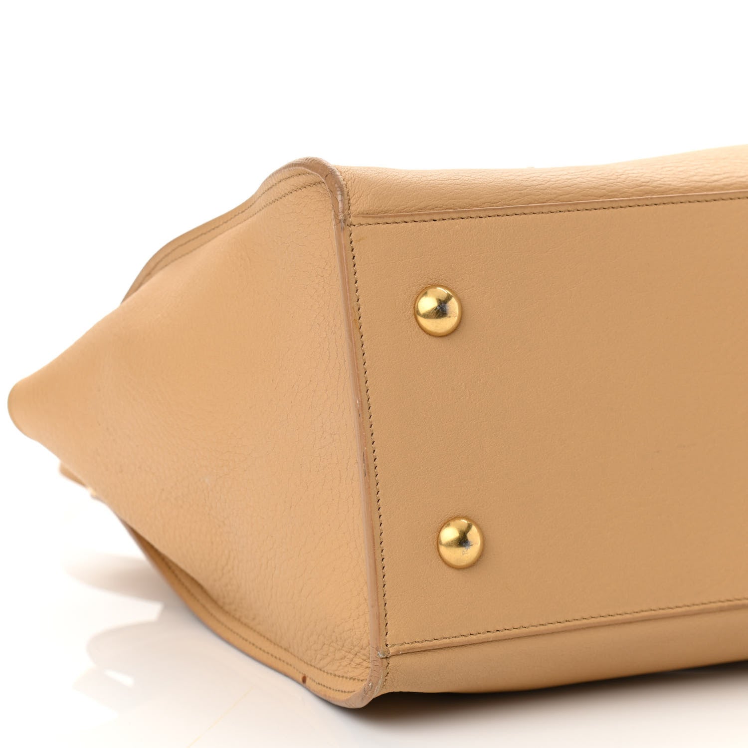 Saint Laurent Calfskin Small Classic Y Cabas Light Beige 8 of 11