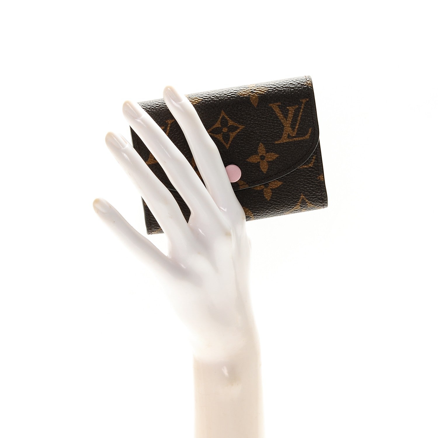Louis Vuitton Monogram Rosalie Coin Purse Rose Ballerine 2 of 6