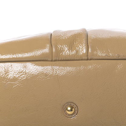Saint Laurent Patent Small Easy Sac Camel 19 of 22