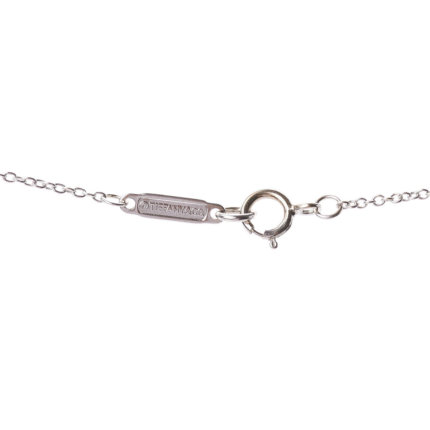 18K White Gold Diamond Atlas Bar Pendant Necklace